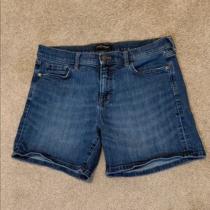 Banana Republic Dark Wash Blue Jean Shorts